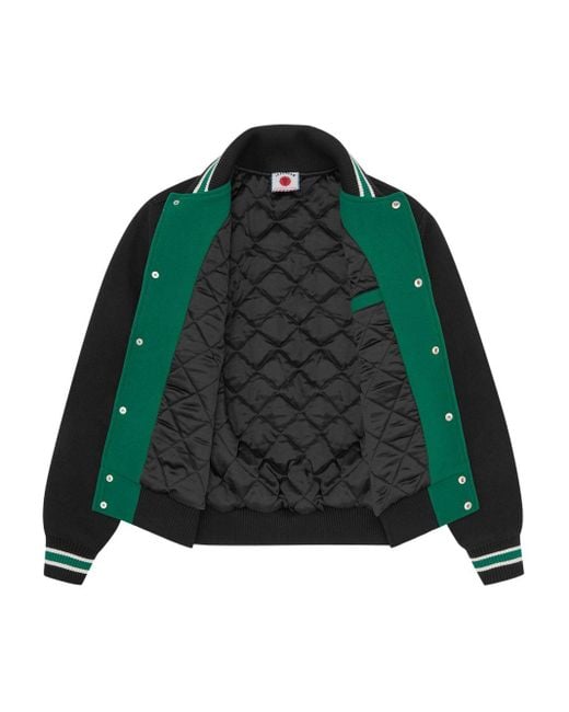 ICECREAM Green College Varsity Jacket