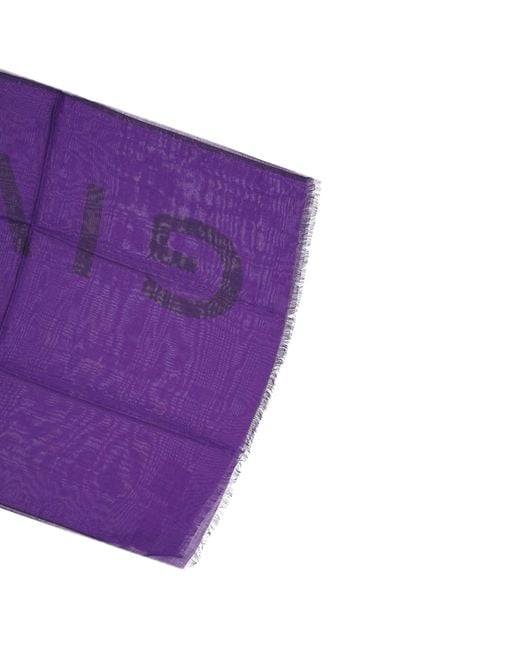 Givenchy Purple Winter Scarves for men