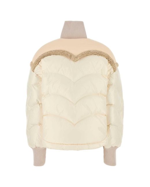 Khrisjoy Natural Coats & Jackets