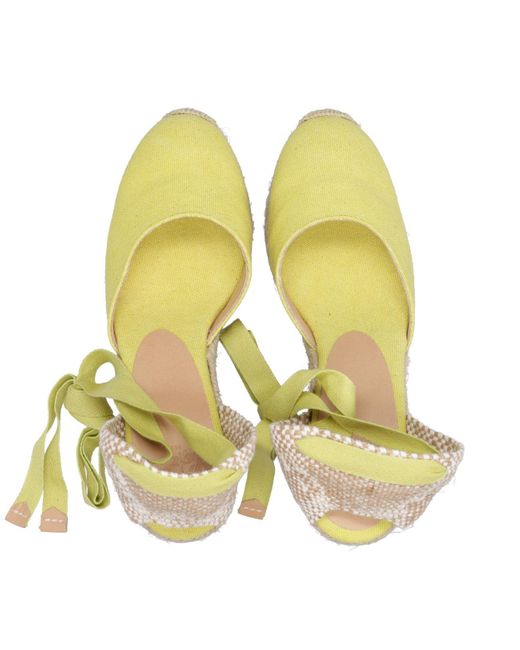 Castaner Green Sandals