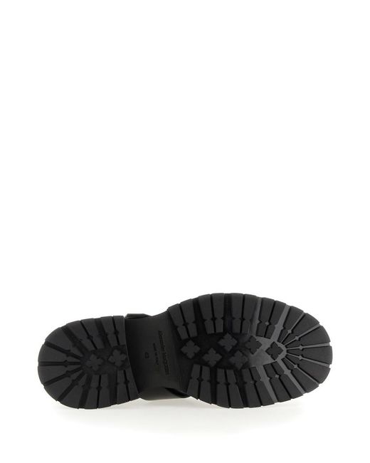 McQueen Black Alexander Mc Queen Studded Derby Loafer