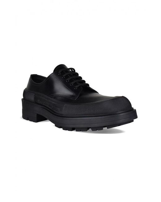 Alexander McQueen Black Alexander Mc Queen Derbies