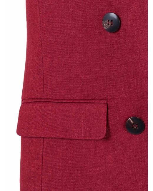 Max Mara Red Vest