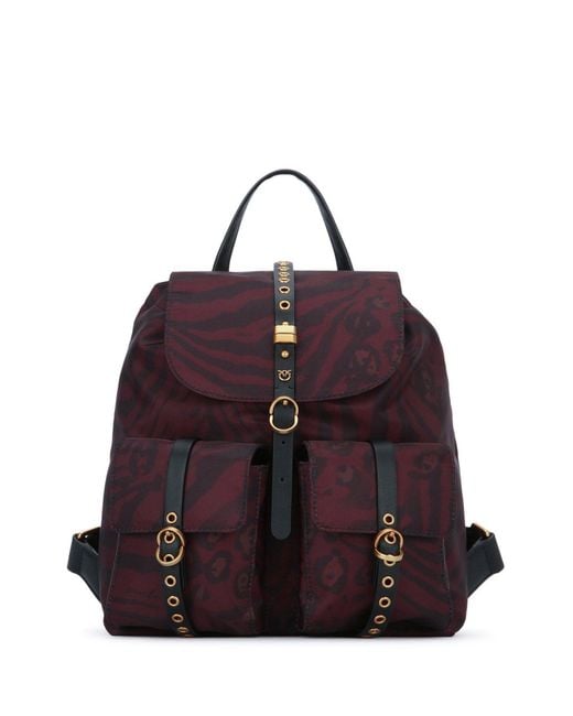 Pinko Purple Backpack Classic Nylon