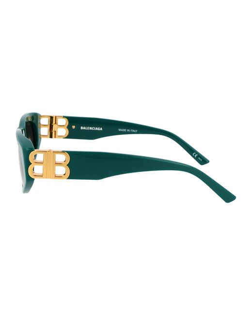 Balenciaga Green Sunglasses