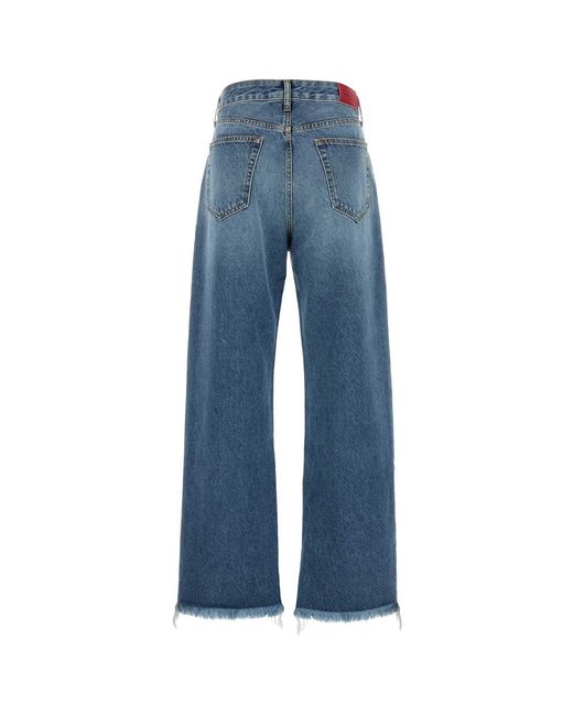Alessandra Rich Blue Denim Jeans