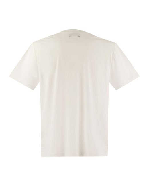 Vilebrequin White Cotton T Shirt With Pocket
