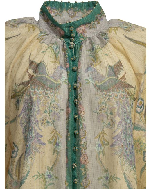 Zimmermann Green Freizeithemd "Indra".