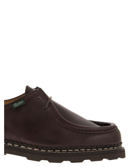 Paraboot Brown Michael - Leather Derby for men