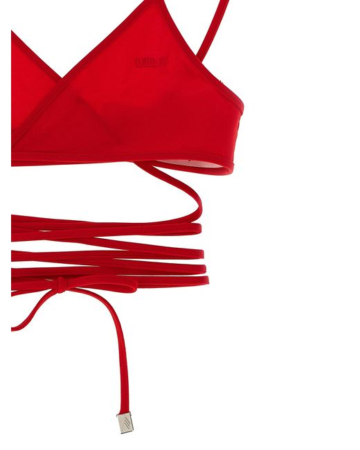 The Attico Red Der Attico 'Estate Meravigliosa' Bikini