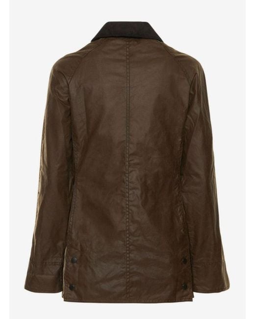 Barbour Brown Beadnell Wax Jacket