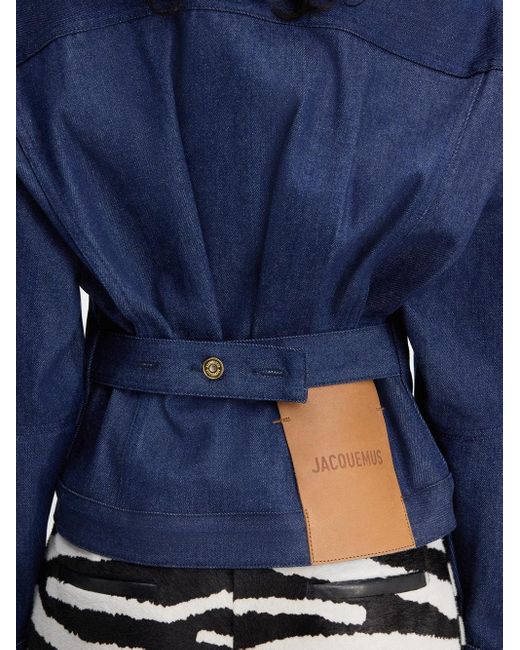 Jacquemus Blue The De Nîmes Denim Jacket for men