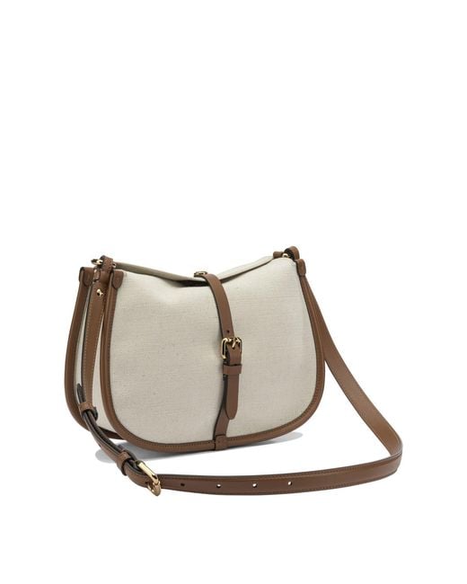 Etro Natural "Pony" Medium Shoulder Bag