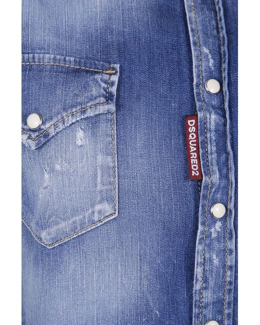 DSquared² Blue Dsquared2 Denim