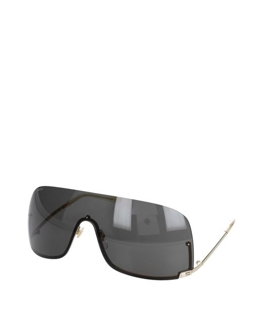 Gucci Gray Sunglasses Metal