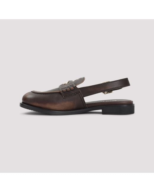 Miu Miu Brown Loafer