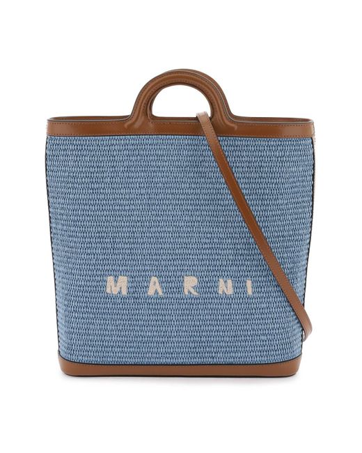 Marni Blue Tropicalia Handtasche