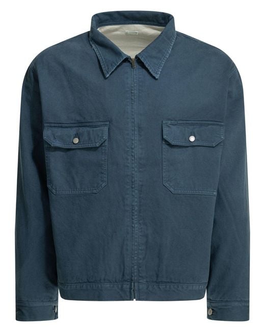 Giacca di A.PRESSE in Blue da Uomo