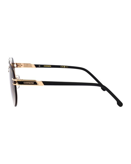 Carrera Brown Matte Metal Sunglasses