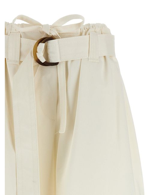 Zimmermann 'the Illuminate Bermuda Short' Bermuda Shorts in het White