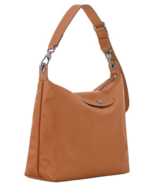 Longchamp Brown "Hobo Le Pliage Xtra" Bag