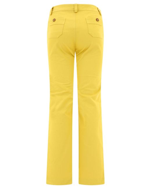 Ines de la Fessange "Charlotte" pantalon Ines De La Fressange Paris en coloris Yellow