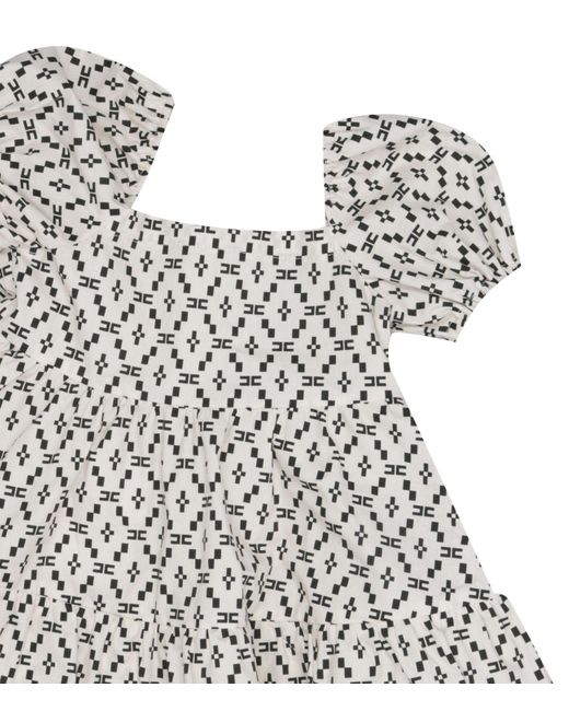 Elisabetta Franchi White Kleider