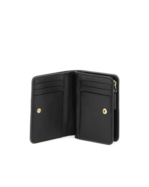 Marc Jacobs De J Marc Mini Compact -portemonnee in het Black