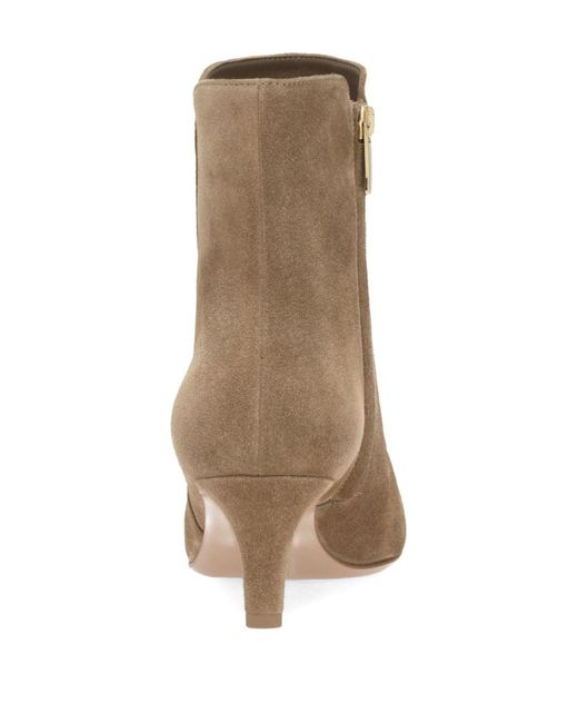 Gianvito Rossi Brown Levy Suede Boots