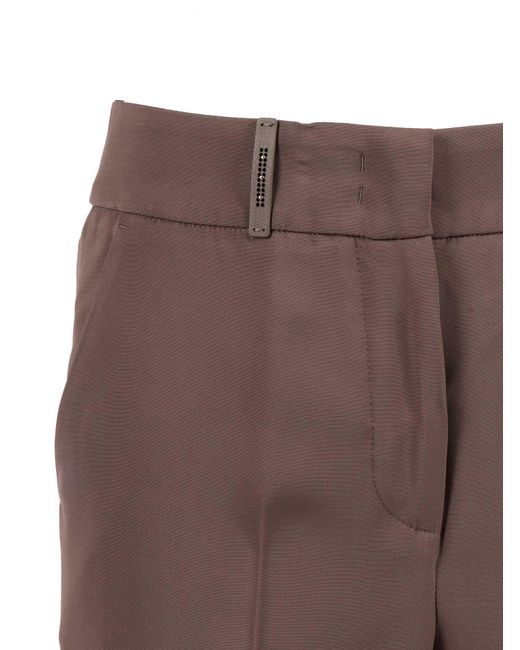Peserico Brown Trousers