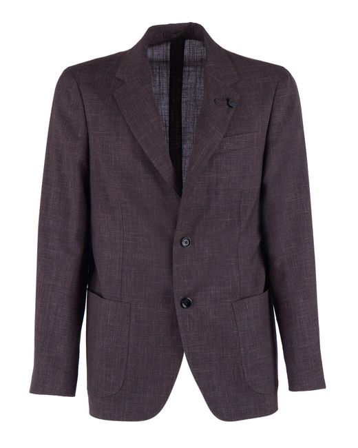 Lardini Giacca Uomo Roma in het Blue
