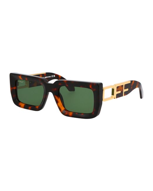 Off-White c/o Virgil Abloh Green Sunglasses