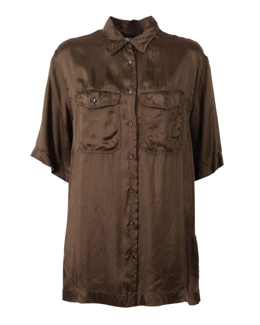 Aspesi Brown Camicia Donna