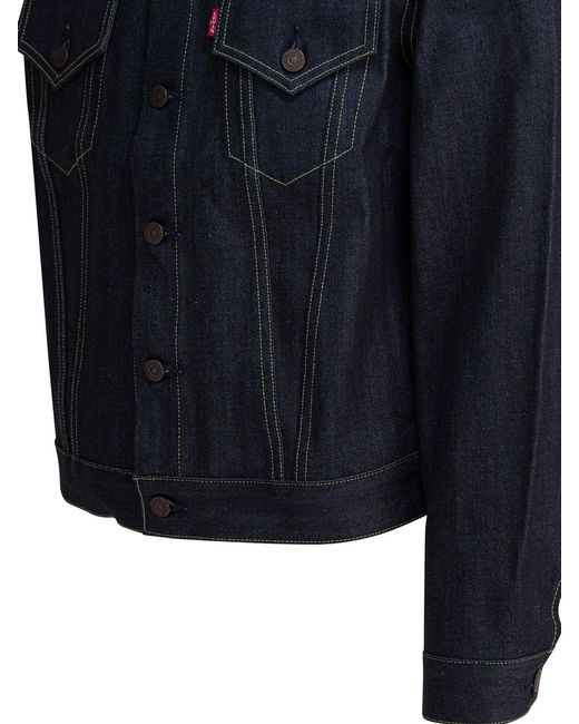 Levi's Blue "Lvc 1961 Type Iii 557" Denim Jacket for men