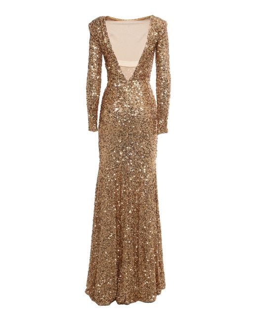 Elisabetta Franchi Natural Long Dress
