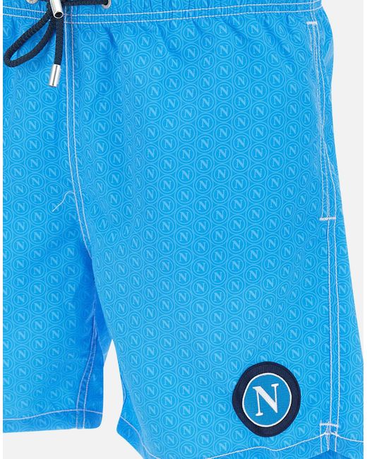 Gustavia Trunks de natación azul claro Mc2 Saint Barth de hombre de color Blue