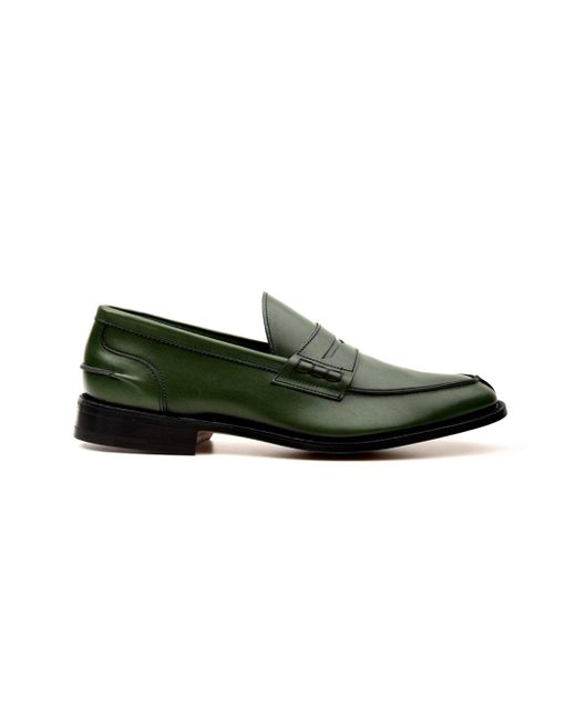 Tricker's Green Tricker 's Flache Schuhe