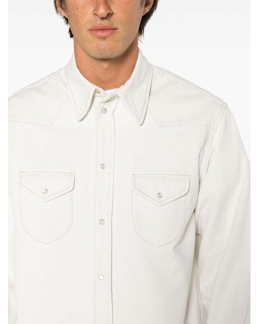 Bally White Cotton Shirt
