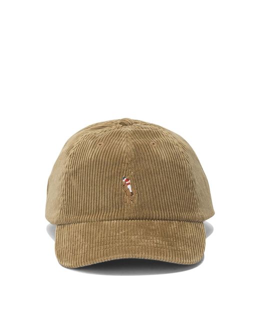 Polo Ralph Lauren Trucker-Mütze mit Pony in Natural für Herren