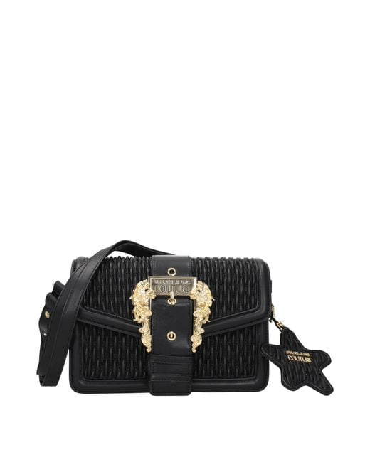 Sacchetti Di Spalle Per Jeans Versace Couture Donne Poliuretano Nero di Versace Jeans in Black da Uomo
