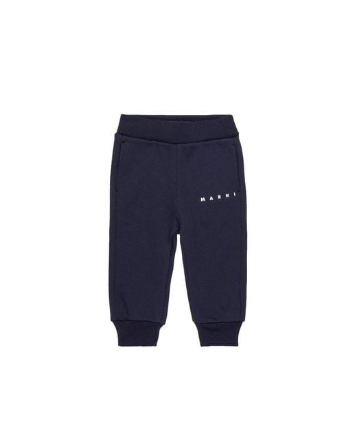 Marni Blue Sweatpants