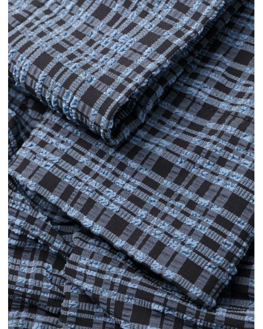 Ganni Mini-Jurk in het Blue