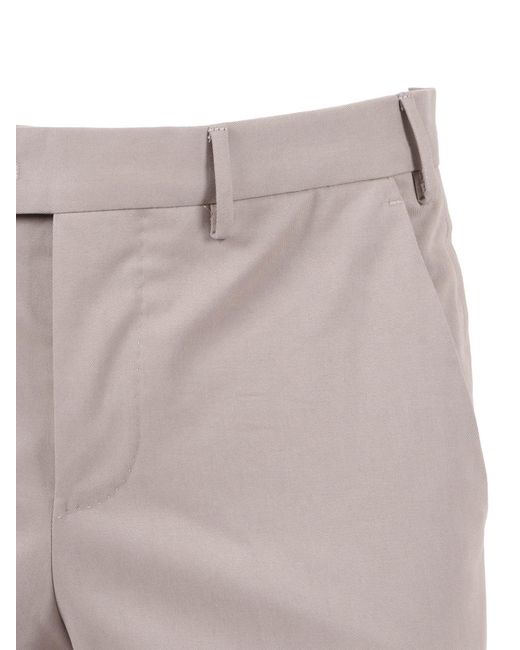 PT01 Gray Master, Flat Front, Diagonal Pockets, Flap Back Pockets, Turn Up