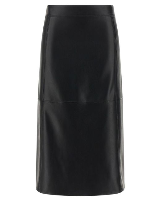 Max Mara 'plata' Rok in het Black