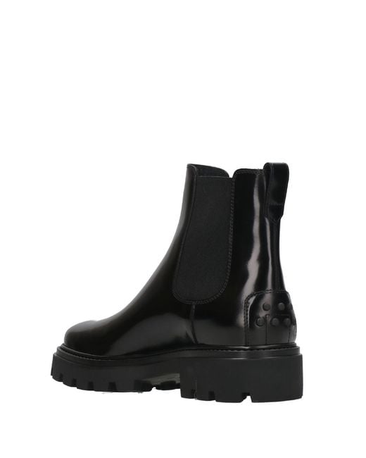 Tod's Black Boots for men