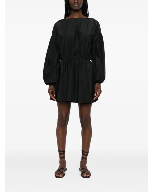 ANDAMANE De Andamane Clara Uitlopende Playsuit Met Open Achterkant in het Black