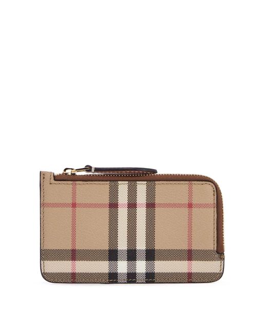 Portafoglio di Burberry in Brown