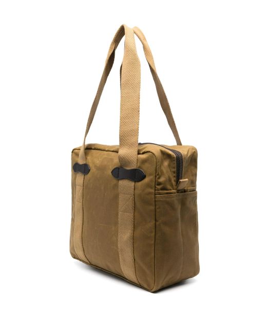 Filson Metallic Zinn Stofftasche mit Reißverschluss