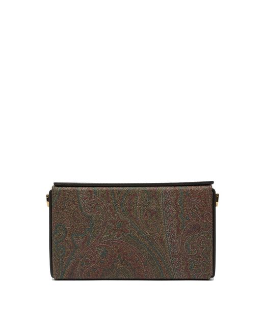 Etro "arnica" Koppeling in het Brown