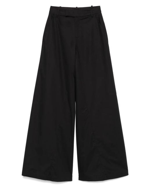 FEDERICA TOSI Poplin Pants in het Black